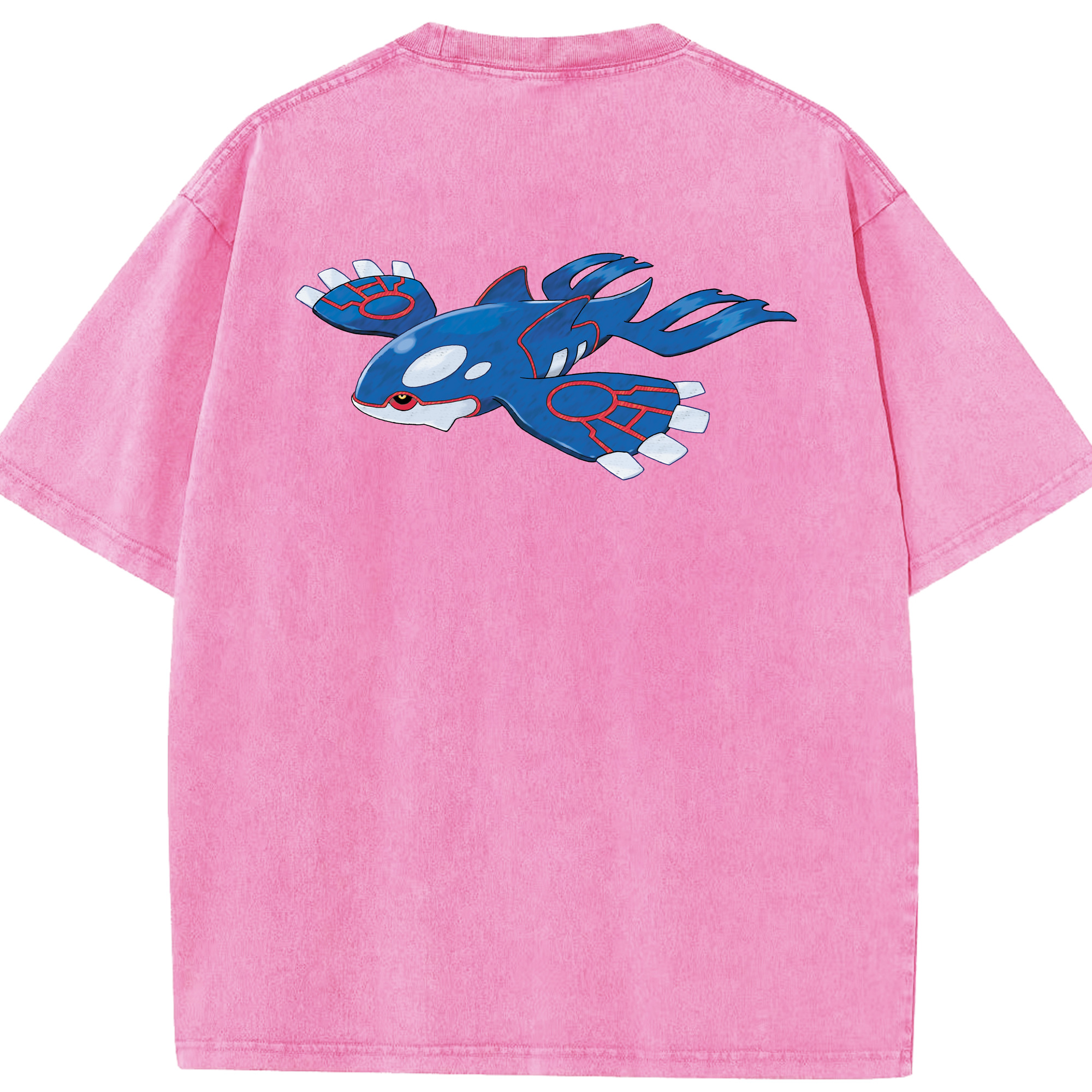 （画像用） ポケットモンスター Pokémon 綿100% ヴィンテージ風 半袖Tシャツ（背面プリント）